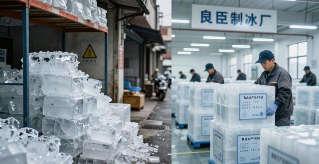 合肥食用冰块怎么订 良臣制冰厂直送更省心