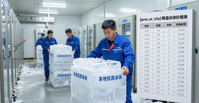 合肥降温冰块多少钱一吨？本地制冰厂报价来了